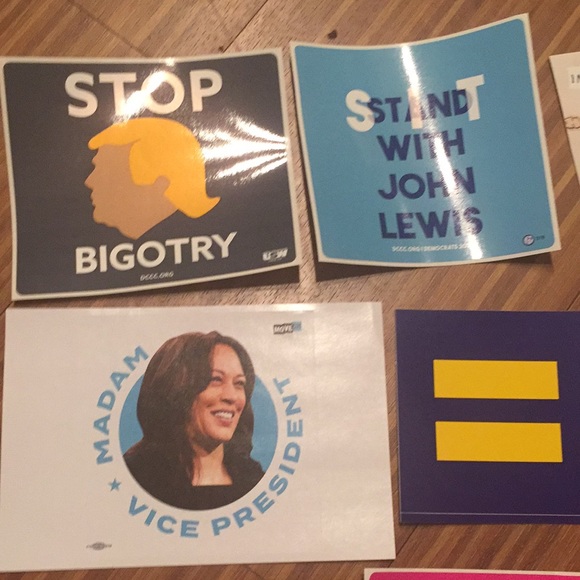 12 NWT democratic stickers - Picture 2 of 8